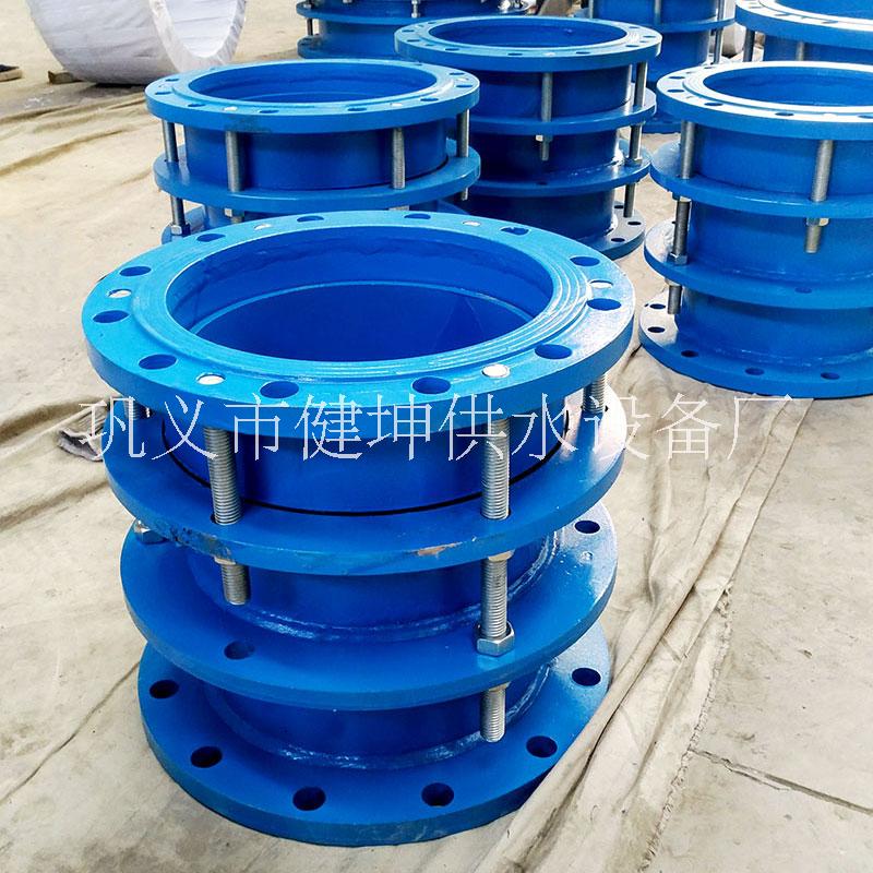 雙法蘭限位伸縮器接頭鋼制伸縮器管道伸縮節(jié)傳力接頭VSSJA-2/B2F B2F雙法蘭限位伸縮器