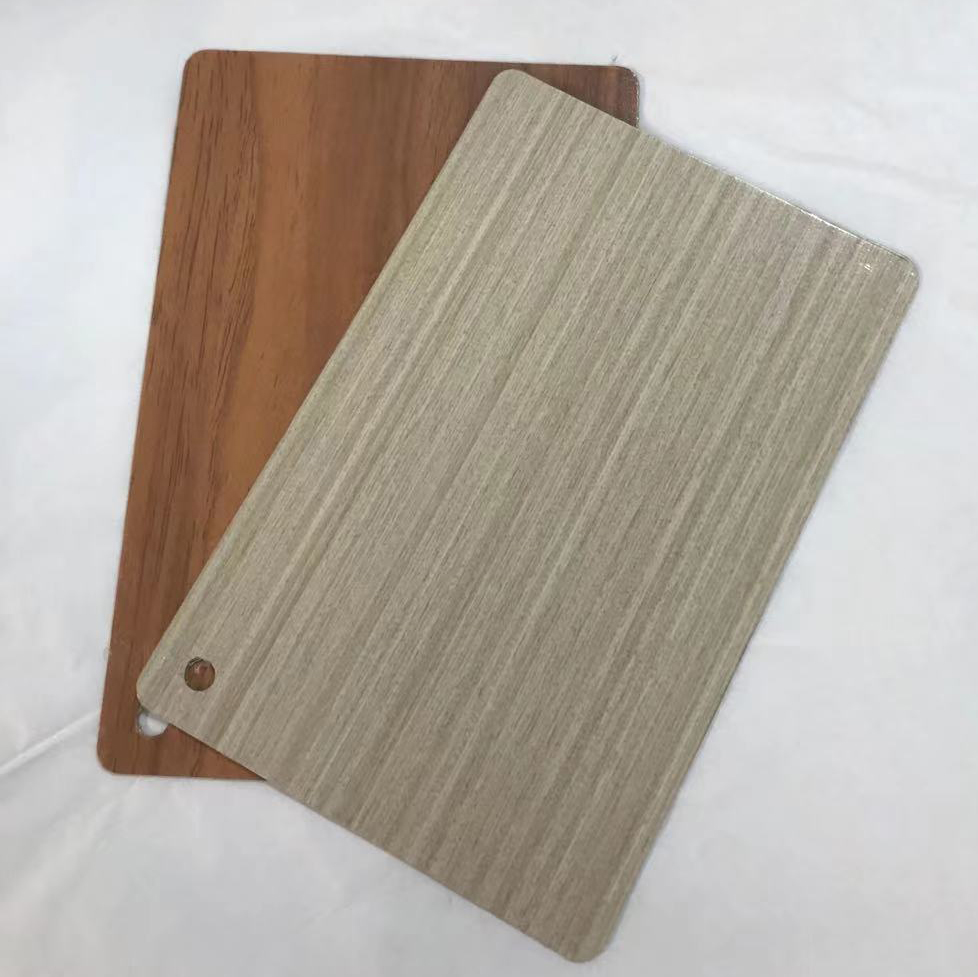 8K茶色   氧化彩色不銹鋼   8K  拉絲玫瑰金   拉絲彩色不銹鋼抗指紋【佛山山禾長(zhǎng)城金屬】 木紋轉(zhuǎn)印板