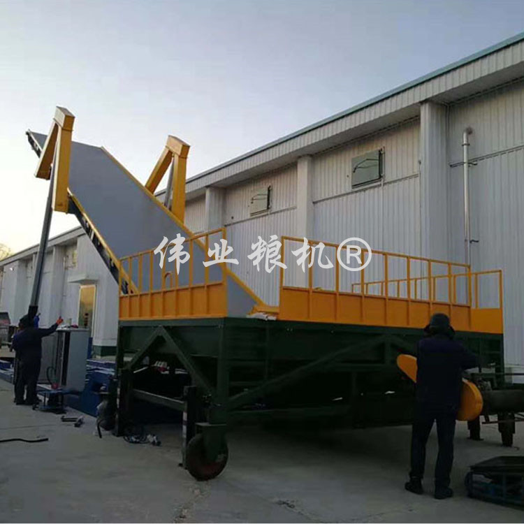 液壓翻板卸車(chē)機(jī) 糧庫(kù)散糧自動(dòng)卸車(chē)平臺(tái) 液壓翻板卸糧機(jī)