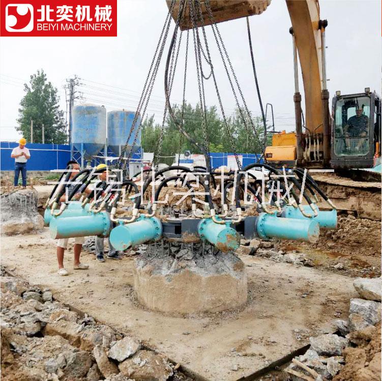 無錫北奕機(jī)械生產(chǎn)液壓破樁機(jī) 廠家全國包安裝