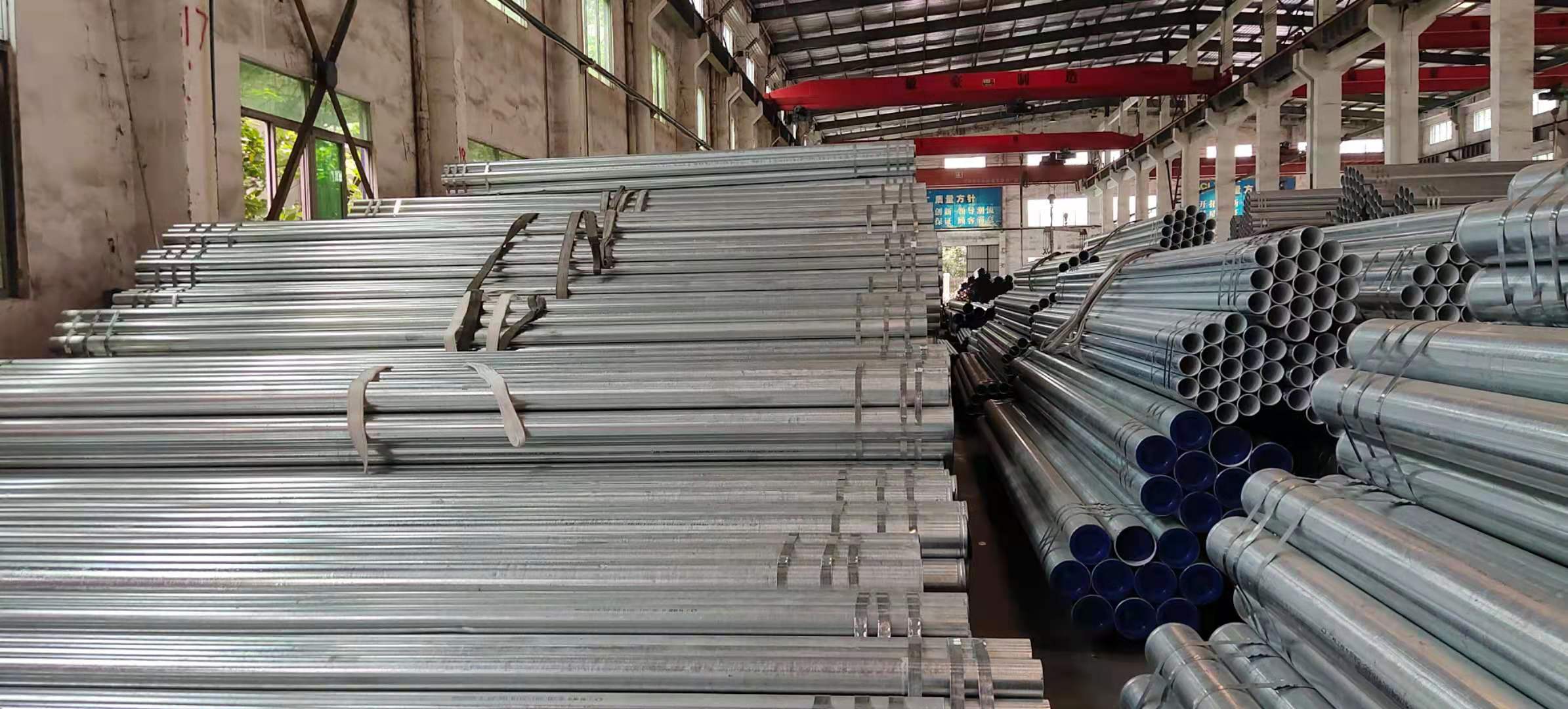 北莎牌熱浸鍍鋅鋼管廠