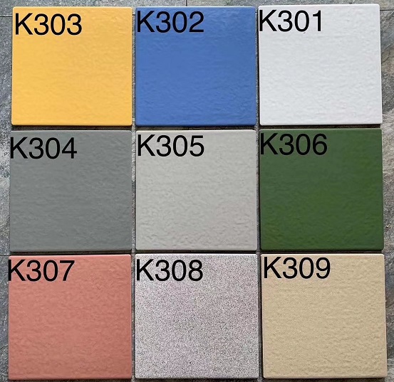 周口扶溝卡米威廣場磚，彩色廣場磚