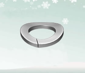 江蘇DIN128B 波形彈簧墊圈定制*彈簧墊圈生產(chǎn)廠家