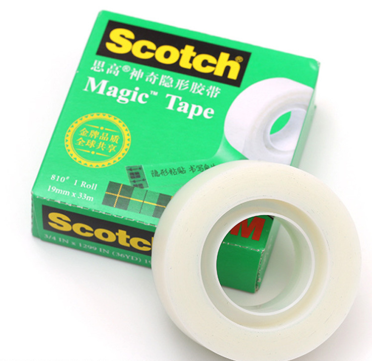 現(xiàn)貨 3M810測(cè)試膠帶 3M透明隱形膠帶 大小管芯可選