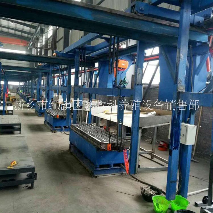 鑫牧科自動化全鋼水泥漏糞板生產(chǎn)線定制廠家