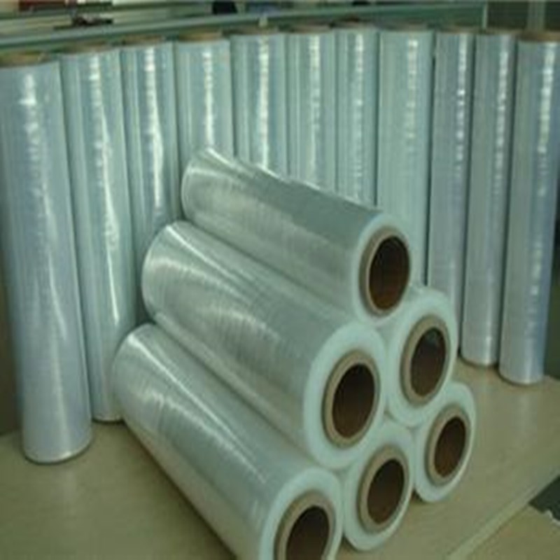 50cm小紙管纏繞膜 pe拉伸膜打包膜 包裝膜 5斤