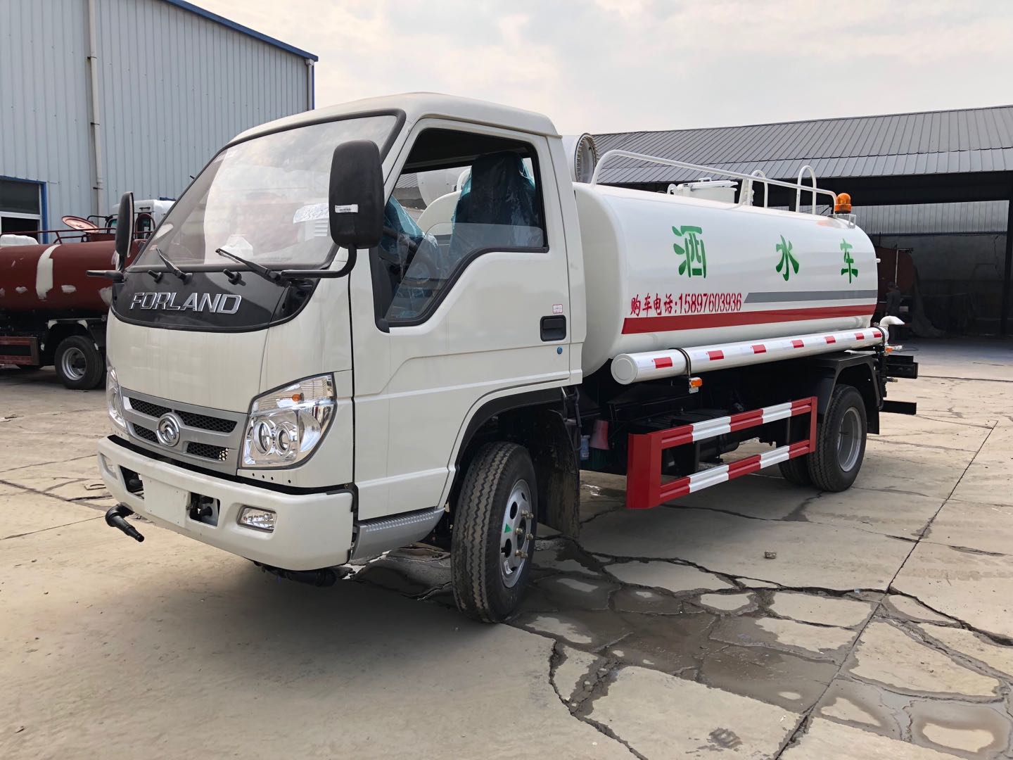 福田5噸10噸工地灑水車工程灑水車價格