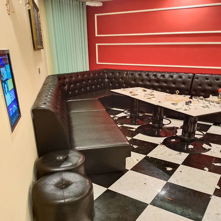KTV沙發(fā)酒吧西餐廳咖啡廳卡座沙發(fā)酒吧清吧會所轉角沙發(fā)