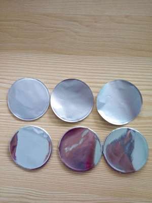 廠家定做單層熱封玻璃膠墊片 熱封鋁箔墊片 玻璃瓶封口膜 易撕膜