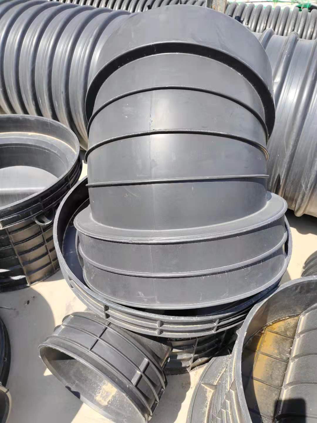 湖北宜昌HDPE雙壁波紋管生產(chǎn)廠DN200  300  500廠價直銷