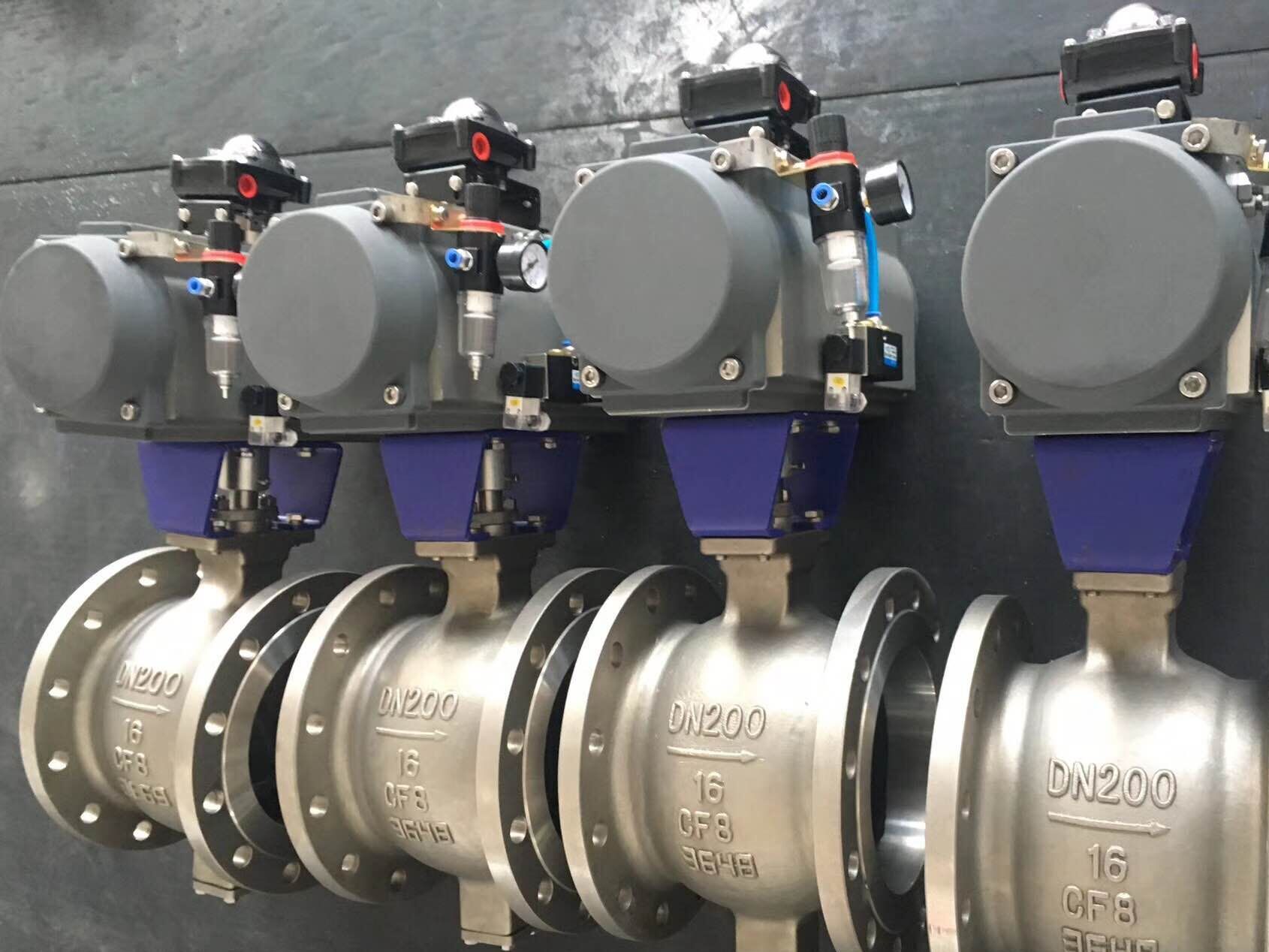 供應(yīng)對夾式V型球閥RA系列