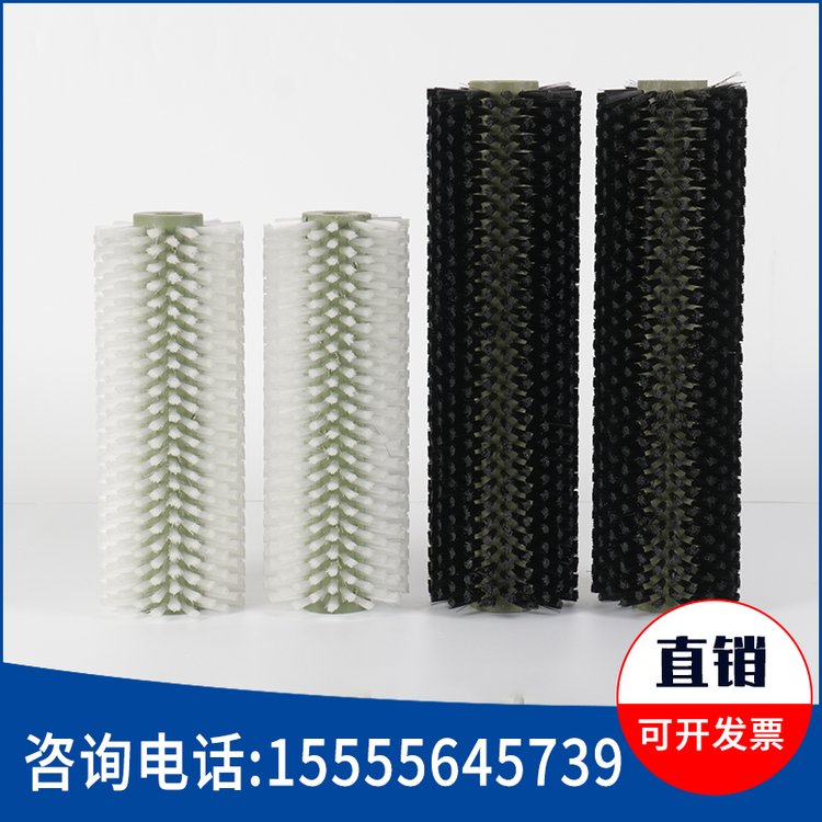 毛刷輥加工 尼龍絲毛刷輥 定制 清洗毛刷輥
