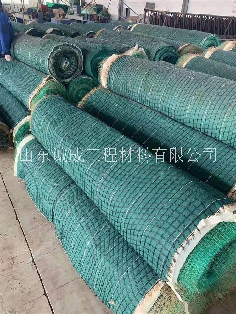 高速公路護(hù)坡施工 加筋椰絲毯 加筋防護(hù)毯  河道綠化施工