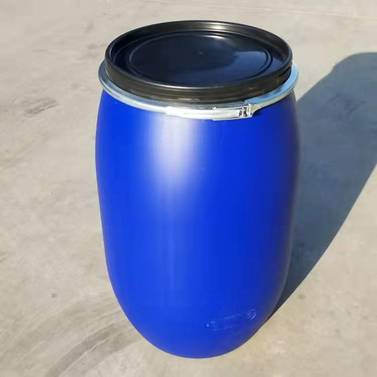 60L抱箍桶 法蘭桶60L大口圓塑料桶