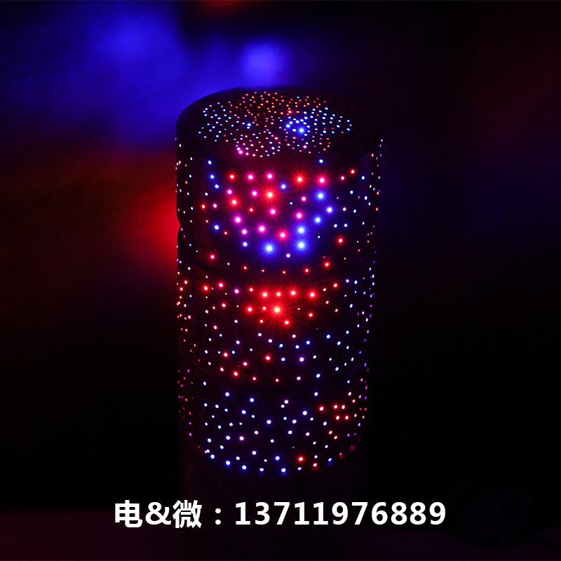 綠霸601商業(yè)區(qū)發(fā)光阻車石柱 擋車石柱 障礙石柱 防撞石柱