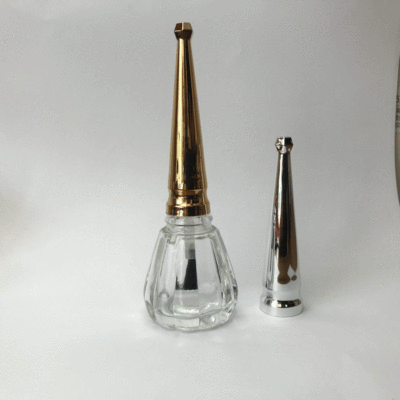 8086塑料美甲蓋瓶 指甲瓶 實(shí)用金色指甲油蓋配瓶子 浙江指甲瓶 浙江指甲瓶廠家