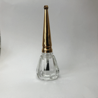8086塑料美甲蓋瓶 指甲瓶 實(shí)用金色指甲油蓋配瓶子 浙江指甲瓶 浙江指甲瓶廠家