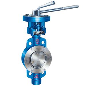 供應手柄傳動對夾式蝶閥