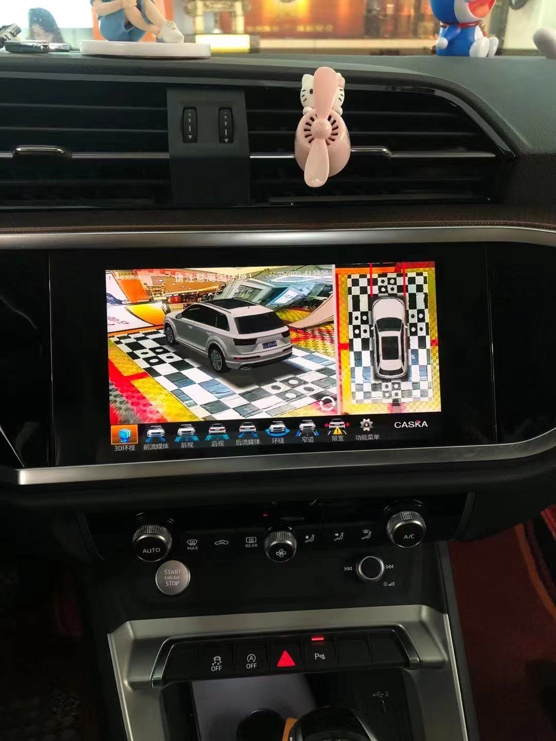 品牌直營！卡仕達(dá)360全景導(dǎo)航一體機(jī)汽車倒車影像系統(tǒng)攝像頭 威固汽車貼膜隔熱膜
