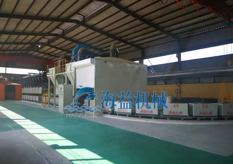 覆膜砂埋箱鑄造線批發(fā)  覆膜砂埋箱鑄造線廠家