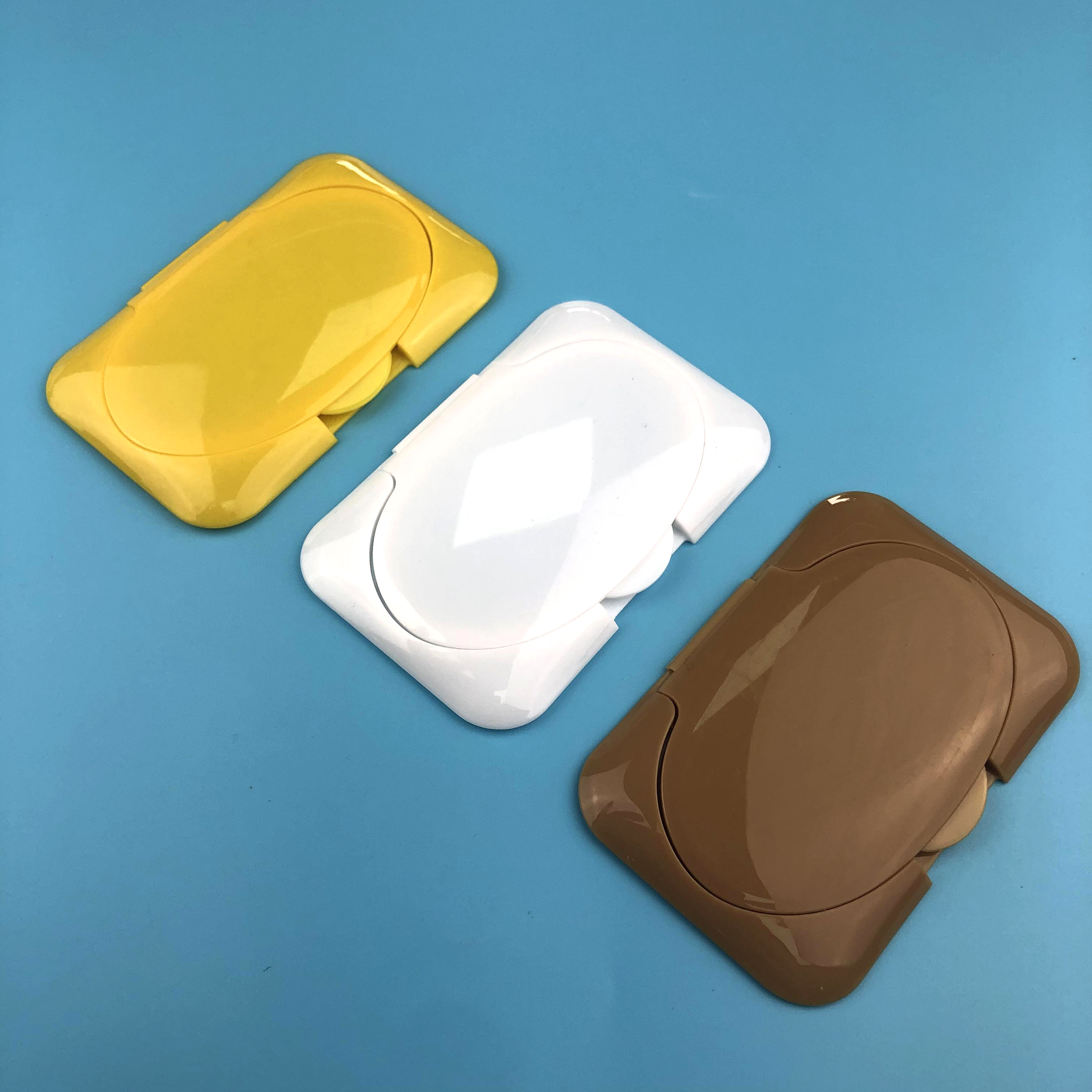 塑料嬰兒翻蓋式濕巾蓋子磨砂防塵塑料卸妝濕紙巾蓋蓋子塑膠蓋子塑料蓋