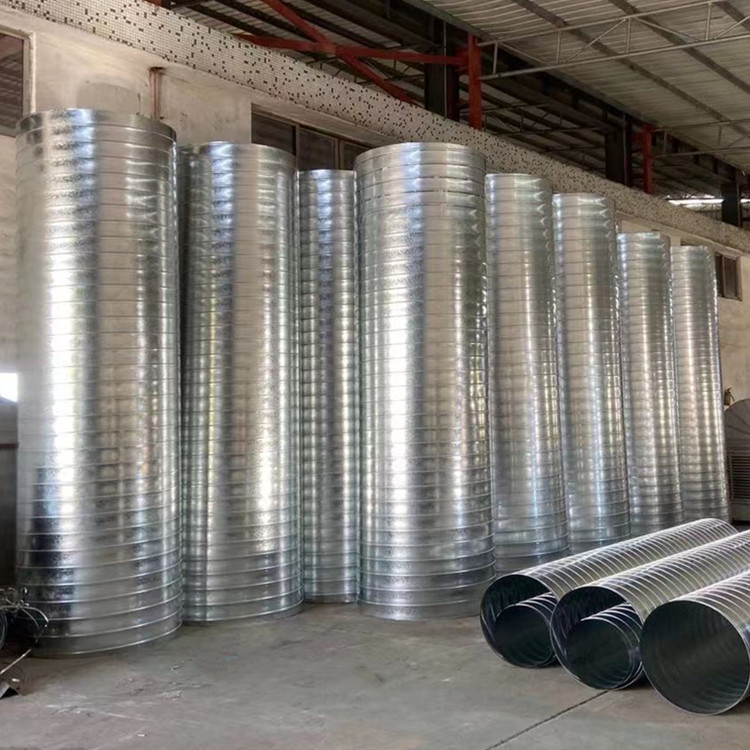 佛山生產(chǎn)鍍鋅螺旋風(fēng)管價格 工業(yè)環(huán)保設(shè)備管道