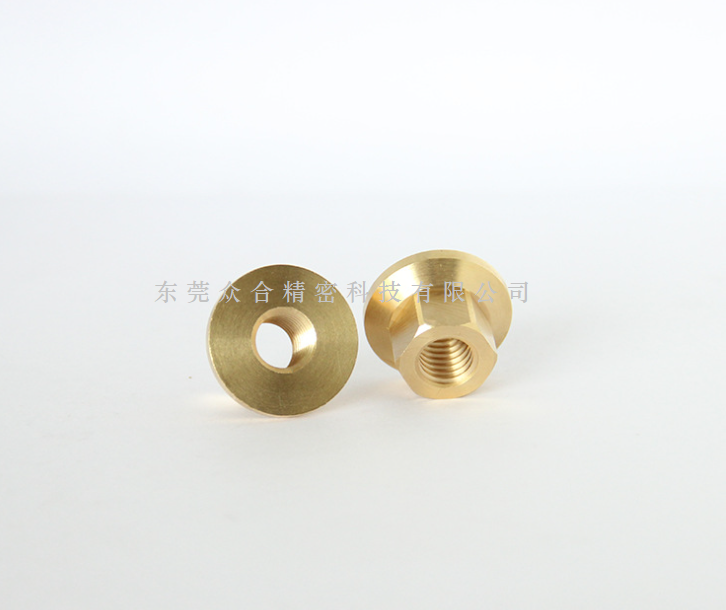 CNC五軸走心機加工 非標螺母零