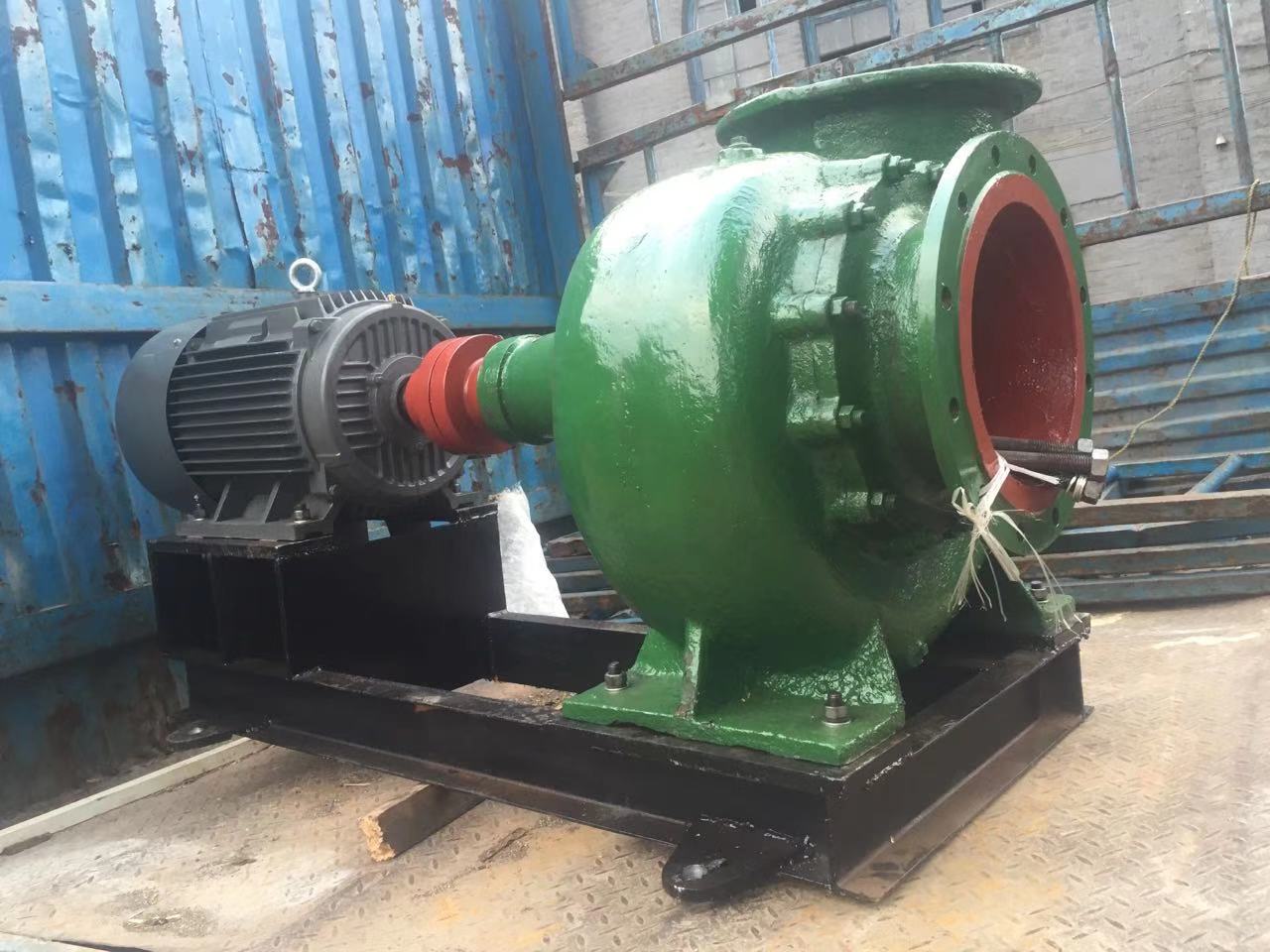 山東泰安泰山泵業(yè)制造有效果 300HW-6蝸殼混流泵