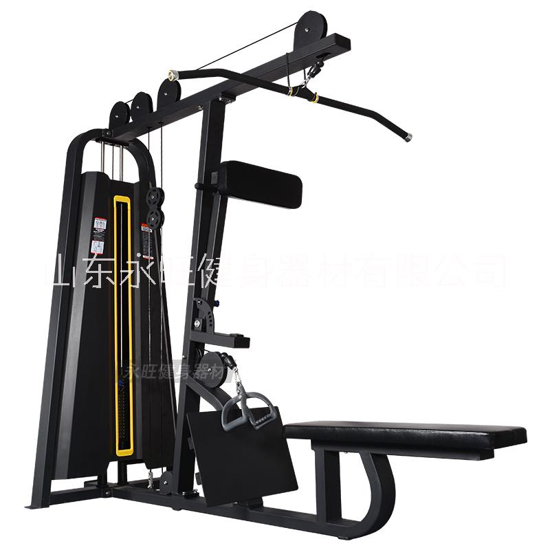 高拉低拉一體機(jī) 背部力量健身器材德州永旺健身器材廠家