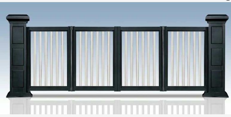 河北懸浮折疊門生產(chǎn)廠家安裝- 滄州市新華區(qū)興源電動門鐵藝
