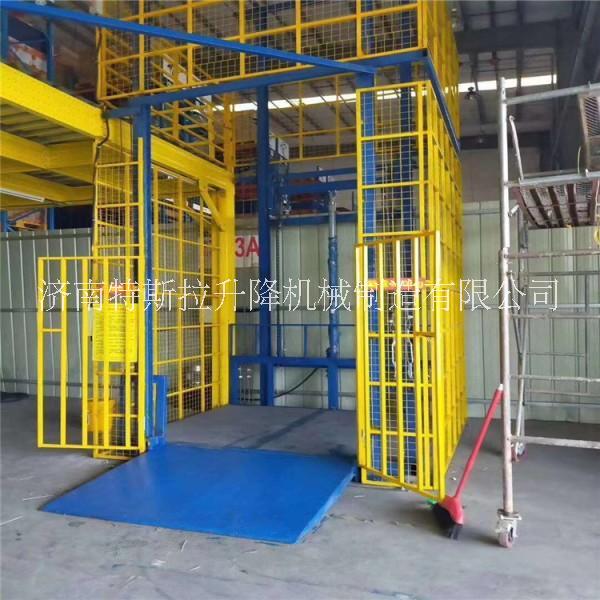 雙軌升降平臺(tái) ，廠家定制升降平臺(tái)，液壓升降貨梯