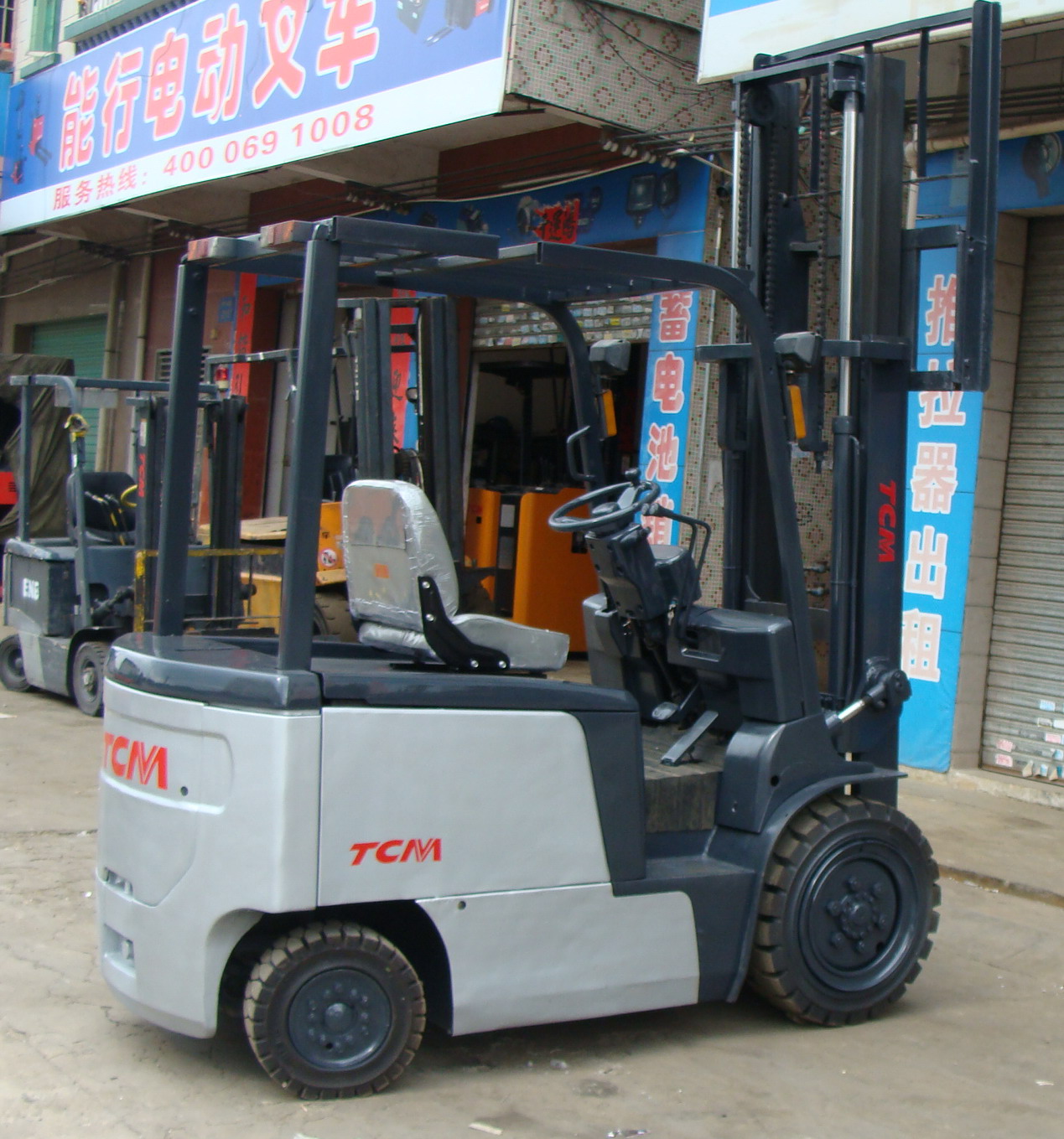 二手3噸TCM電動(dòng)叉車(FB30-7)梯西安姆叉車