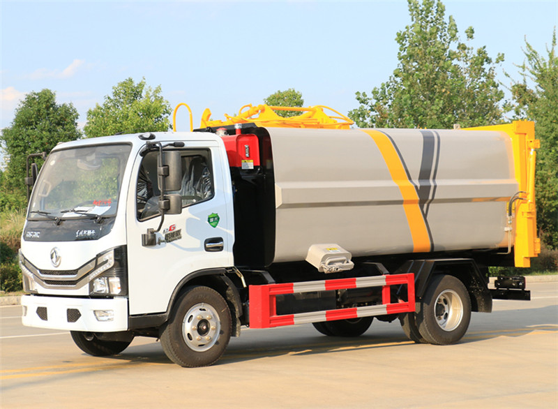 掛桶式垃圾車 3-12方自裝卸式垃圾車廠家
