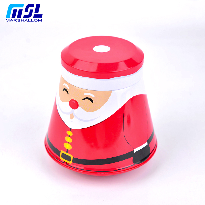 糖果巧克力罐食品包裝馬口鐵盒 卡通不倒翁鐵盒廠家 節(jié)日禮品食品包裝罐 金屬罐生產廠家 促銷食品罐