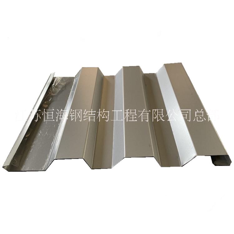 YX18-76.4-310隱藏橫鋪彩鋼波浪瓦 暗扣式金屬壓型瓦定制
