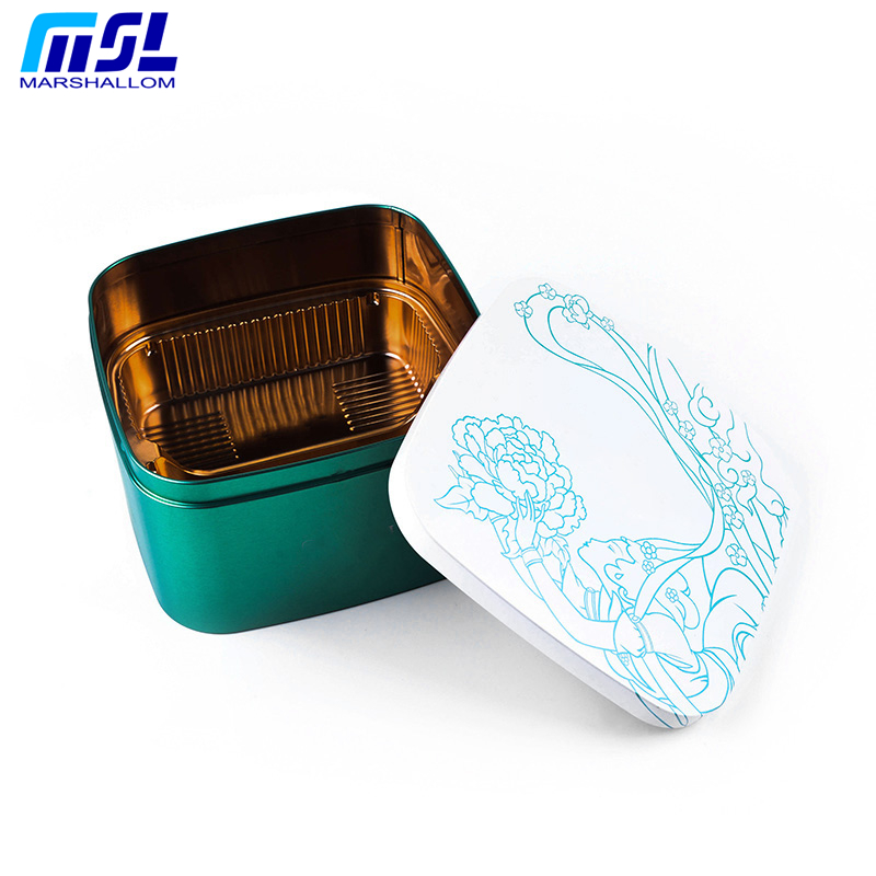 促銷(xiāo)食品禮品包裝鐵盒定制  月餅罐  糖果巧克力鐵盒 方罐生產(chǎn)廠家 餅干鐵盒  堅(jiān)果炒貨包裝鐵盒