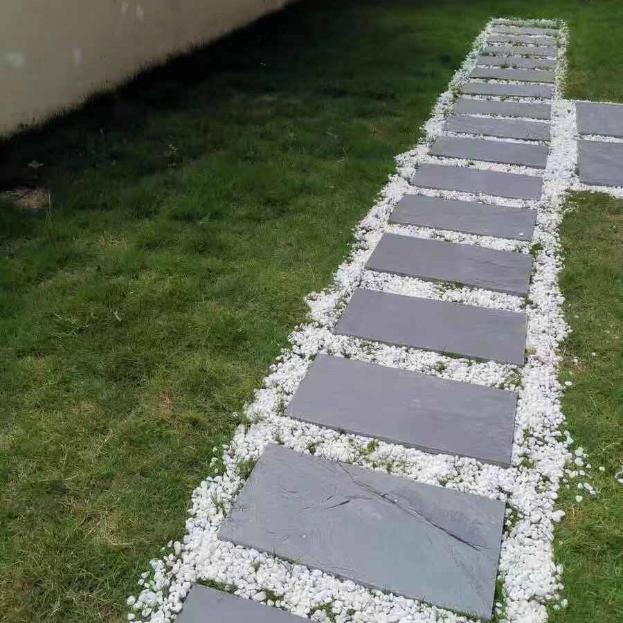 陜西汀步石供應(yīng) 板巖汀步石定制