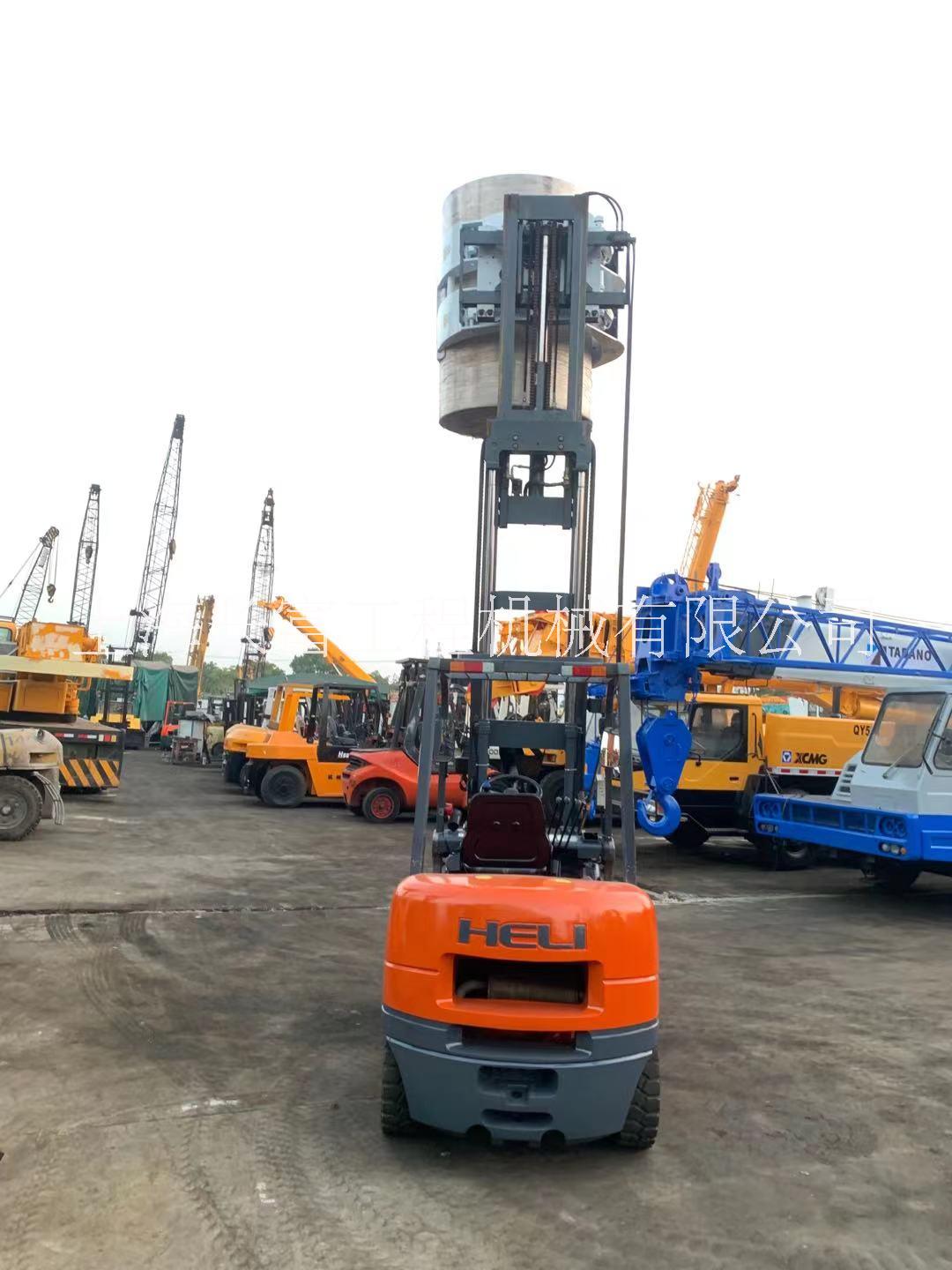 3噸合力卡斯卡特抱夾叉車 升高4.5米抱夾叉車 紙卷夾叉車