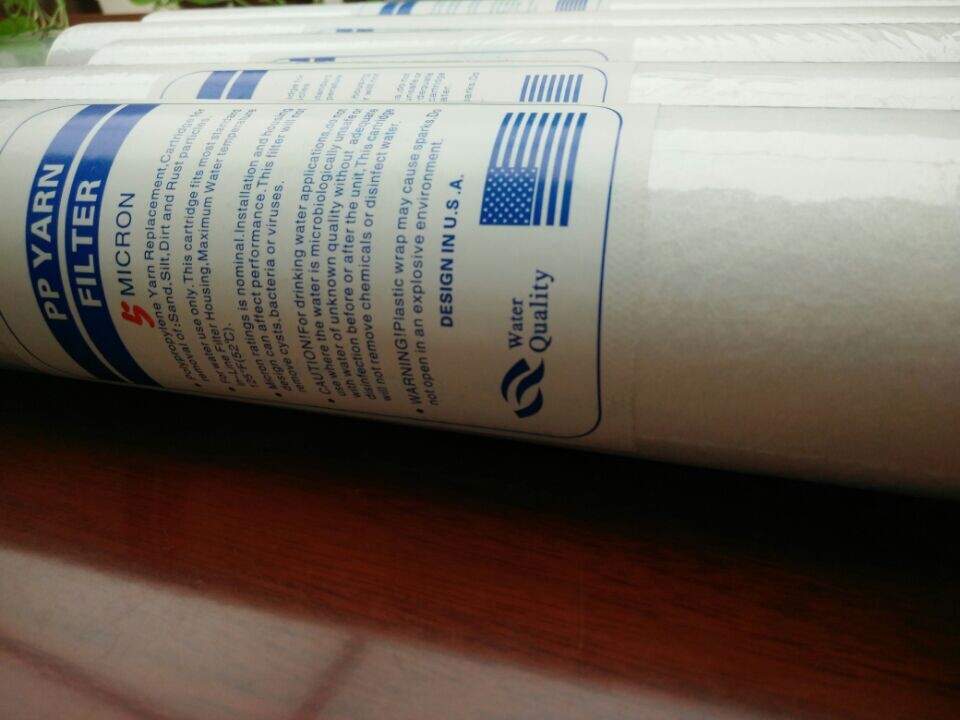凈水器PP棉濾芯10寸20寸30寸40寸過濾器純水機(jī)通用熔噴棉芯