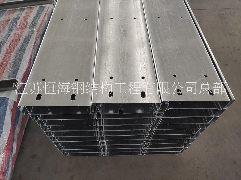 鍍鋅C型鋼生產(chǎn)定制 鍍鋅檁條打孔加工 C型鋼價格