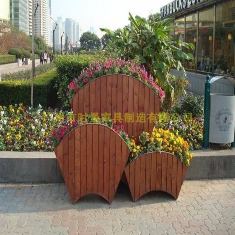 供應(yīng)張家口酒店扇形花箱