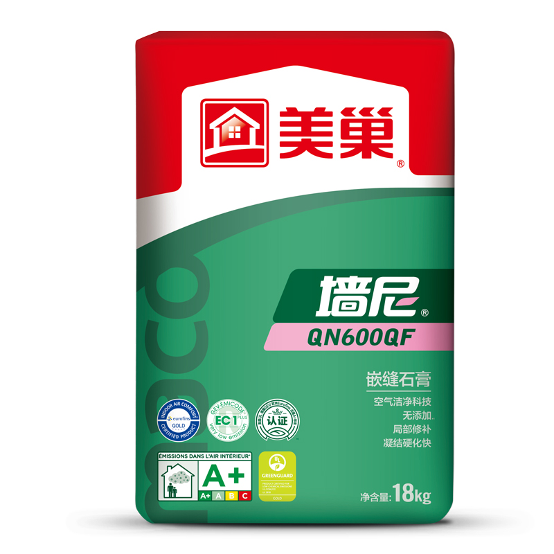 武漢美巢嵌縫石膏廠家批發(fā)美巢墻尼QN600QF嵌縫石膏
