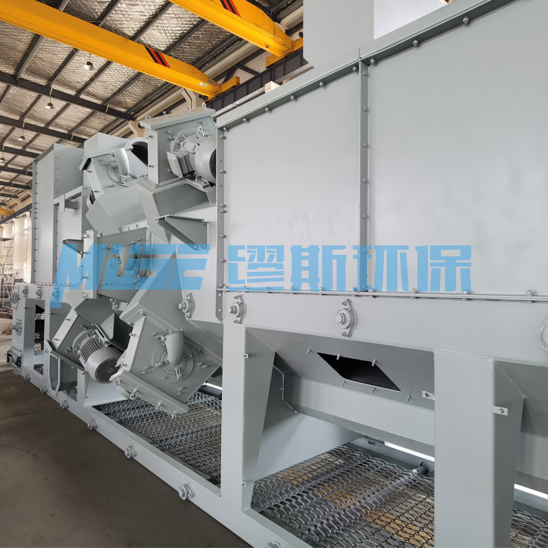 廠家供應(yīng)網(wǎng)帶式拋丸清理機(jī) 通過式拋丸清理機(jī)