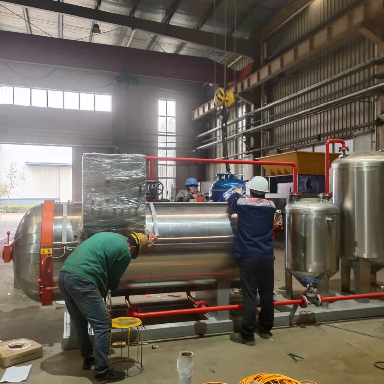 小型無害化處理設備濕化機，禽畜類無害化處理設備，養(yǎng)雞場無害化處理設備