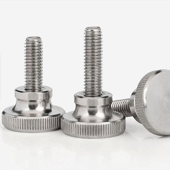 高頭滾花螺釘 GB834 機(jī)螺釘 滾花不脫出