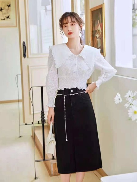 品牌女裝ANOBLIR2021春夏品牌一手貨源批發(fā)走份