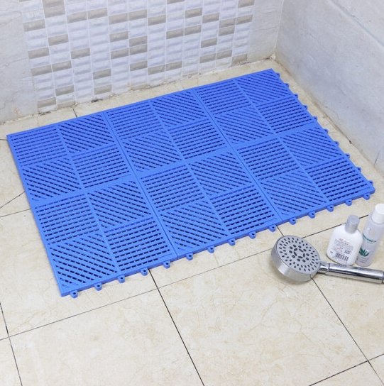 浴室衛(wèi)生間廁所防滑墊洗澡間淋浴房更衣室鏤空拼接pvc地墊