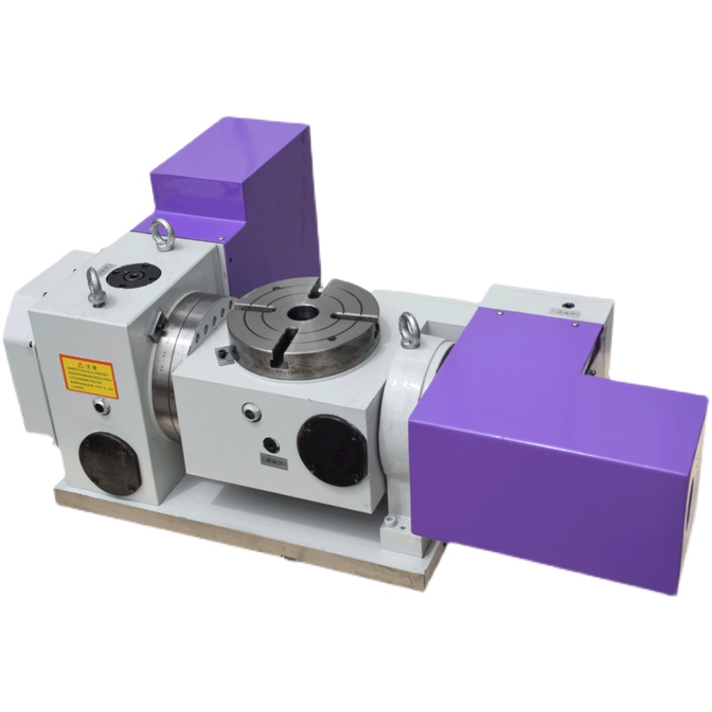 五軸數(shù)控分度頭第四軸分度盤CNC170五軸傾斜工作臺加工中心旋轉(zhuǎn)臺 WY14125B