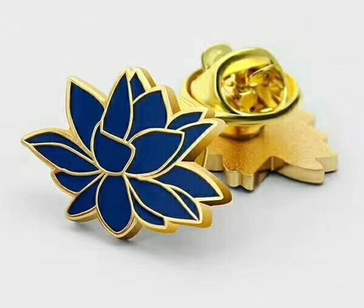 金蔥粉烤漆上色徽章定制銅沖壓徽章裕晨定制