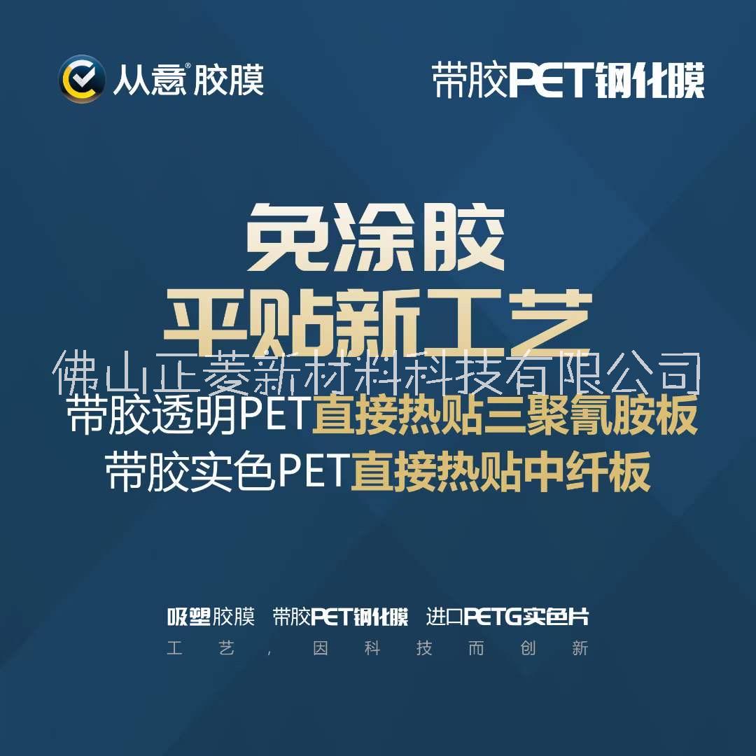 廣州平貼透明PET鋼化膜廠家 就選從意帶膠pet鋼化膜